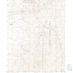 United States Geological Survey Mcconnell Peak, NV-OR (1991, 24000-Scale) digital map
