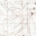 United States Geological Survey Mcconnell Peak, NV-OR (1991, 24000-Scale) digital map