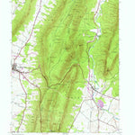 United States Geological Survey Mcconnellsburg, PA (1944, 24000-Scale) digital map