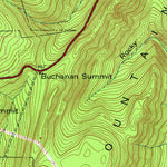 United States Geological Survey Mcconnellsburg, PA (1944, 24000-Scale) digital map