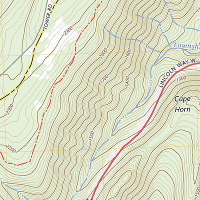 United States Geological Survey McConnellsburg, PA (2023, 24000-Scale) digital map