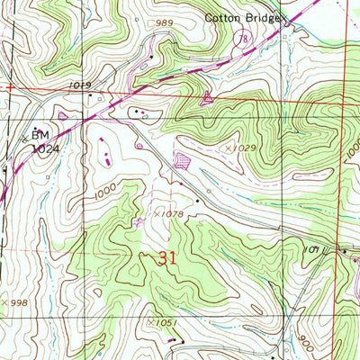 United States Geological Survey Mcconnelsville, OH (1994, 24000-Scale) digital map
