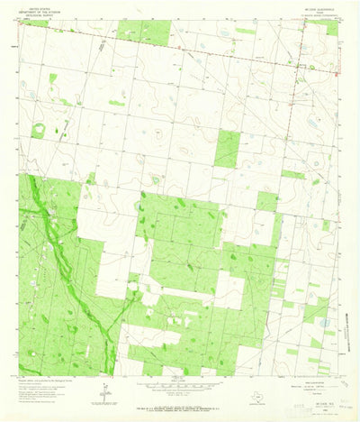 United States Geological Survey Mccook, TX (1963, 24000-Scale) digital map