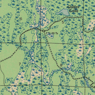United States Geological Survey Mccord, WI (1947, 48000-Scale) digital map