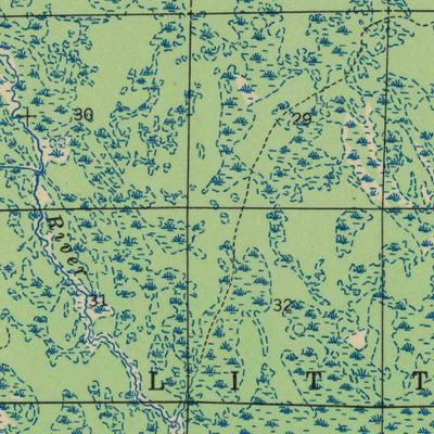 United States Geological Survey Mccord, WI (1947, 48000-Scale) digital map