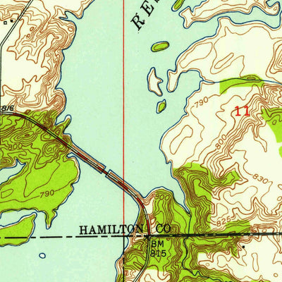 United States Geological Survey Mccordsville, IN (1952, 24000-Scale) digital map