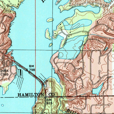 United States Geological Survey Mccordsville, IN (1998, 24000-Scale) digital map