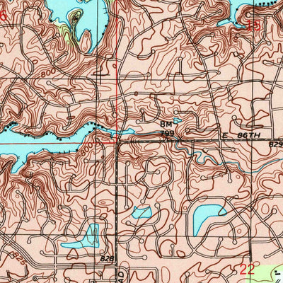 United States Geological Survey Mccordsville, IN (1998, 24000-Scale) digital map