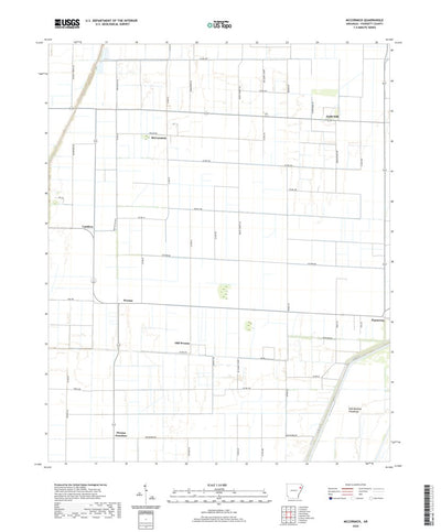 United States Geological Survey McCormick, AR (2020, 24000-Scale) digital map