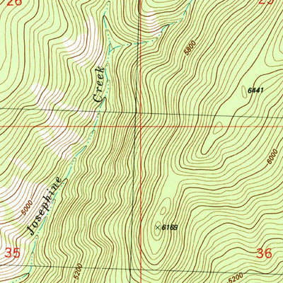United States Geological Survey Mccormick Peak, MT (1984, 24000-Scale) digital map