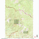 United States Geological Survey Mccormick Peak, MT (1999, 24000-Scale) digital map