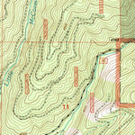 United States Geological Survey Mccormick Peak, MT (1999, 24000-Scale) digital map