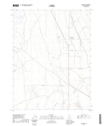 United States Geological Survey McCornick, UT (2023, 24000-Scale) digital map