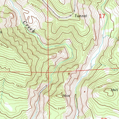 United States Geological Survey Mccoy, CO (1972, 24000-Scale) digital map