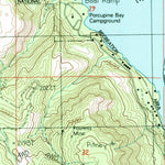 United States Geological Survey Mccoy Lake, WA (1985, 24000-Scale) digital map