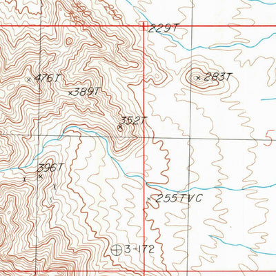 United States Geological Survey Mccoy Peak, CA (1983, 24000-Scale) digital map