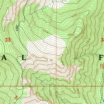 United States Geological Survey Mccoy Peak, WA (1994, 24000-Scale) digital map