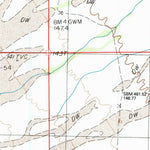 United States Geological Survey Mccoy Spring, CA (1983, 24000-Scale) digital map