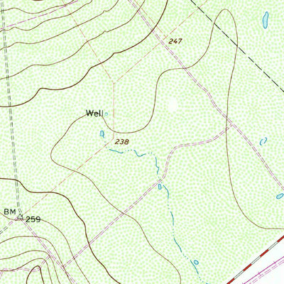 United States Geological Survey Mccoy, TX (1968, 24000-Scale) digital map