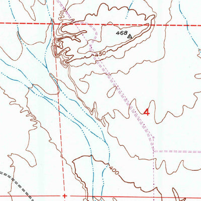 United States Geological Survey Mccoy Wash, CA (1951, 24000-Scale) digital map