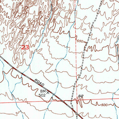 United States Geological Survey Mccoy Wash, CA (1951, 24000-Scale) digital map
