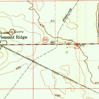 United States Geological Survey Mccoysburg, IN (1962, 24000-Scale) digital map