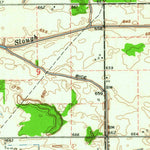 United States Geological Survey Mccoysburg, IN (1962, 24000-Scale) digital map