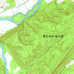 United States Geological Survey Mccoysville, PA (1960, 24000-Scale) digital map