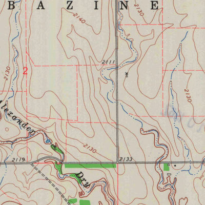 United States Geological Survey Mccracken, KS (1965, 24000-Scale) digital map
