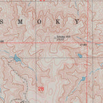 United States Geological Survey Mccracken NE, KS (1980, 24000-Scale) digital map