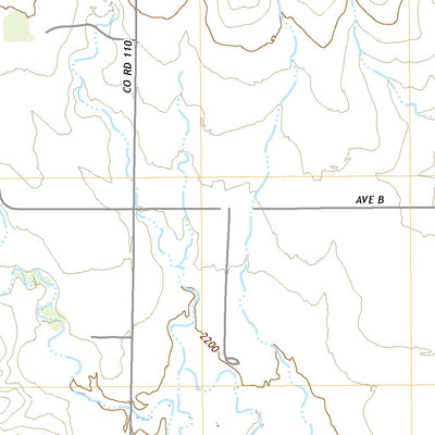 United States Geological Survey McCracken NE, KS (2022, 24000-Scale) digital map