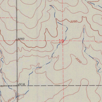 United States Geological Survey Mccracken SW, KS (1966, 24000-Scale) digital map