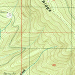 United States Geological Survey Mccredie Springs, OR (1986, 24000-Scale) digital map