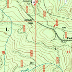 United States Geological Survey Mccredie Springs, OR (1997, 24000-Scale) digital map