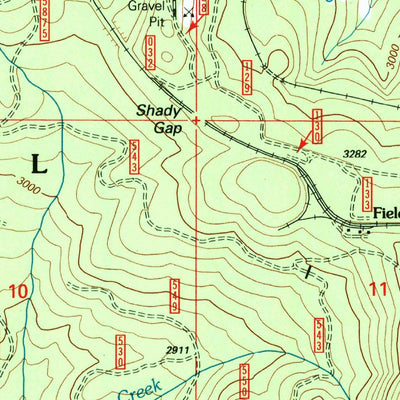 United States Geological Survey Mccredie Springs, OR (1997, 24000-Scale) digital map
