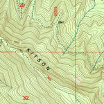 United States Geological Survey Mccredie Springs, OR (1997, 24000-Scale) digital map