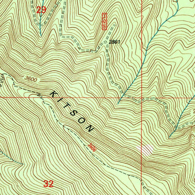 United States Geological Survey Mccredie Springs, OR (1997, 24000-Scale) digital map