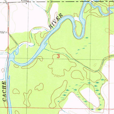 United States Geological Survey Mccrory, AR (1980, 24000-Scale) digital map