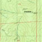 United States Geological Survey Mccullough Creek, OR (1986, 24000-Scale) digital map