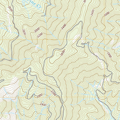 United States Geological Survey McCullough Creek, OR (2020, 24000-Scale) digital map