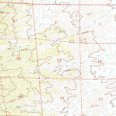 United States Geological Survey Mccullough Mountain, NV (1960, 62500-Scale) digital map