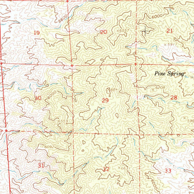 United States Geological Survey Mccullough Mountain, NV (1960, 62500-Scale) digital map