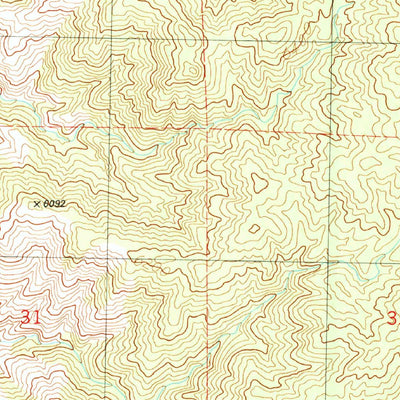 United States Geological Survey Mccullough Mountain, NV (1989, 24000-Scale) digital map