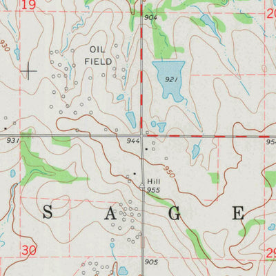 United States Geological Survey Mccune NE, KS (1973, 24000-Scale) digital map