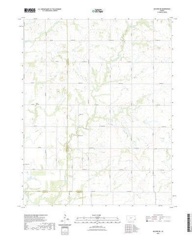 United States Geological Survey McCune NE, KS (2022, 24000-Scale) digital map