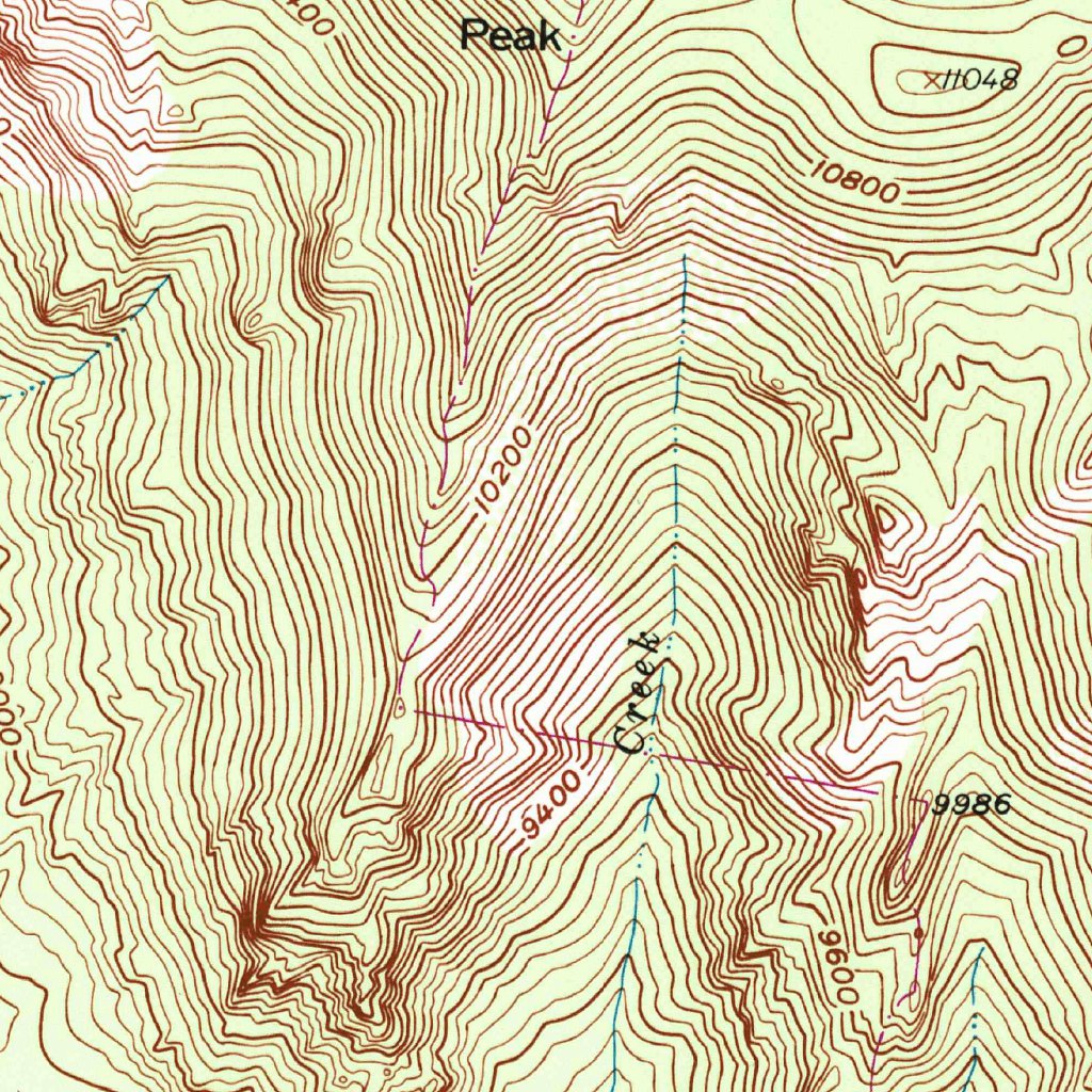 Mccurdy Mountain, CO (1956, 24000-Scale) Map by United States ...