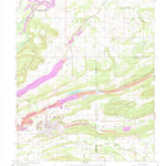United States Geological Survey Mccurtain, OK (1968, 24000-Scale) digital map