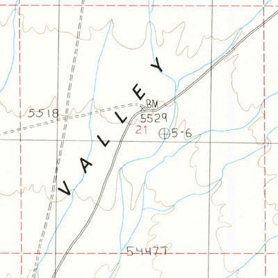 United States Geological Survey Mccutchen Spring, NV (1985, 24000-Scale) digital map
