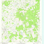 United States Geological Survey Mcdade, TX (1982, 24000-Scale) digital map