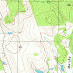 United States Geological Survey Mcdade, TX (1982, 24000-Scale) digital map